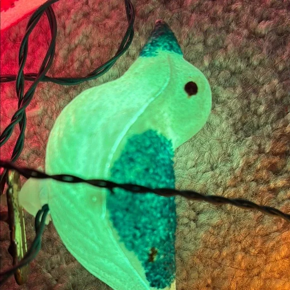 VTG Italian Holiday Lights Birds With Clips Christmas Easter - Picture 5 of 10